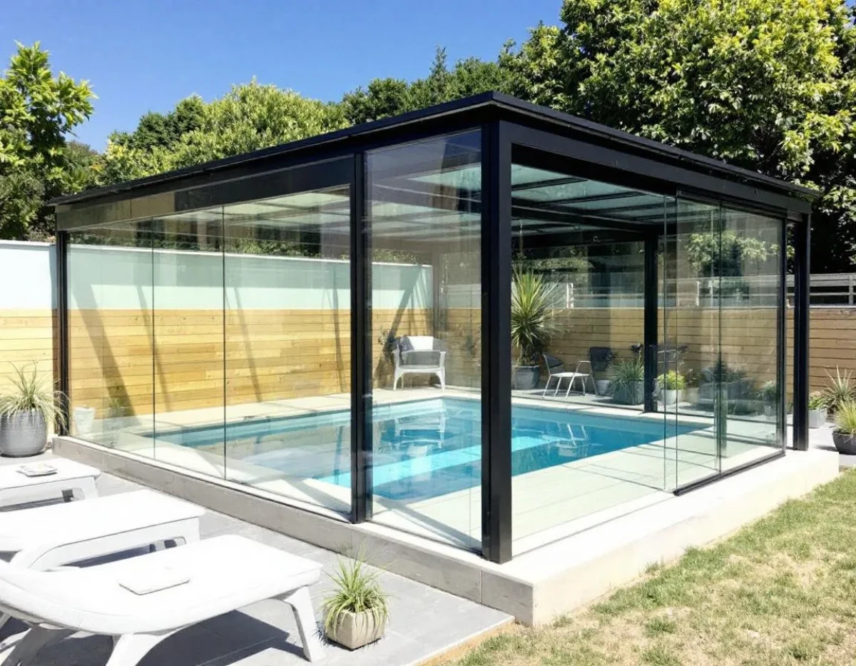 Installer un abri de piscine haut de gamme à Échirolles : sécurité et confort assurés
