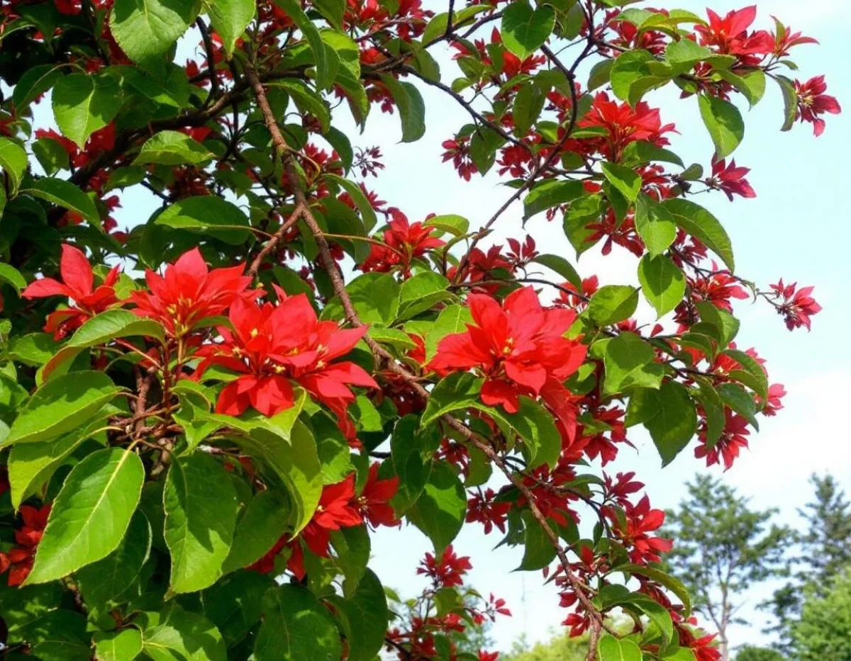 Le Photinia : Un Arbuste Séduisant mais Potentiellement Problématique pour Votre Jardin