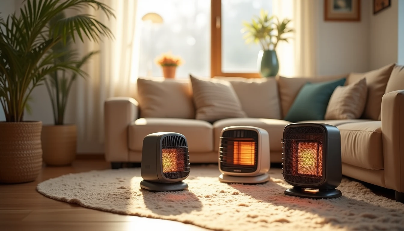 Top 3 des chauffages d'appoint les plus économiques pour petit appartement